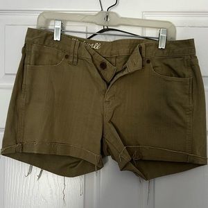 Madewell shorts  size 30